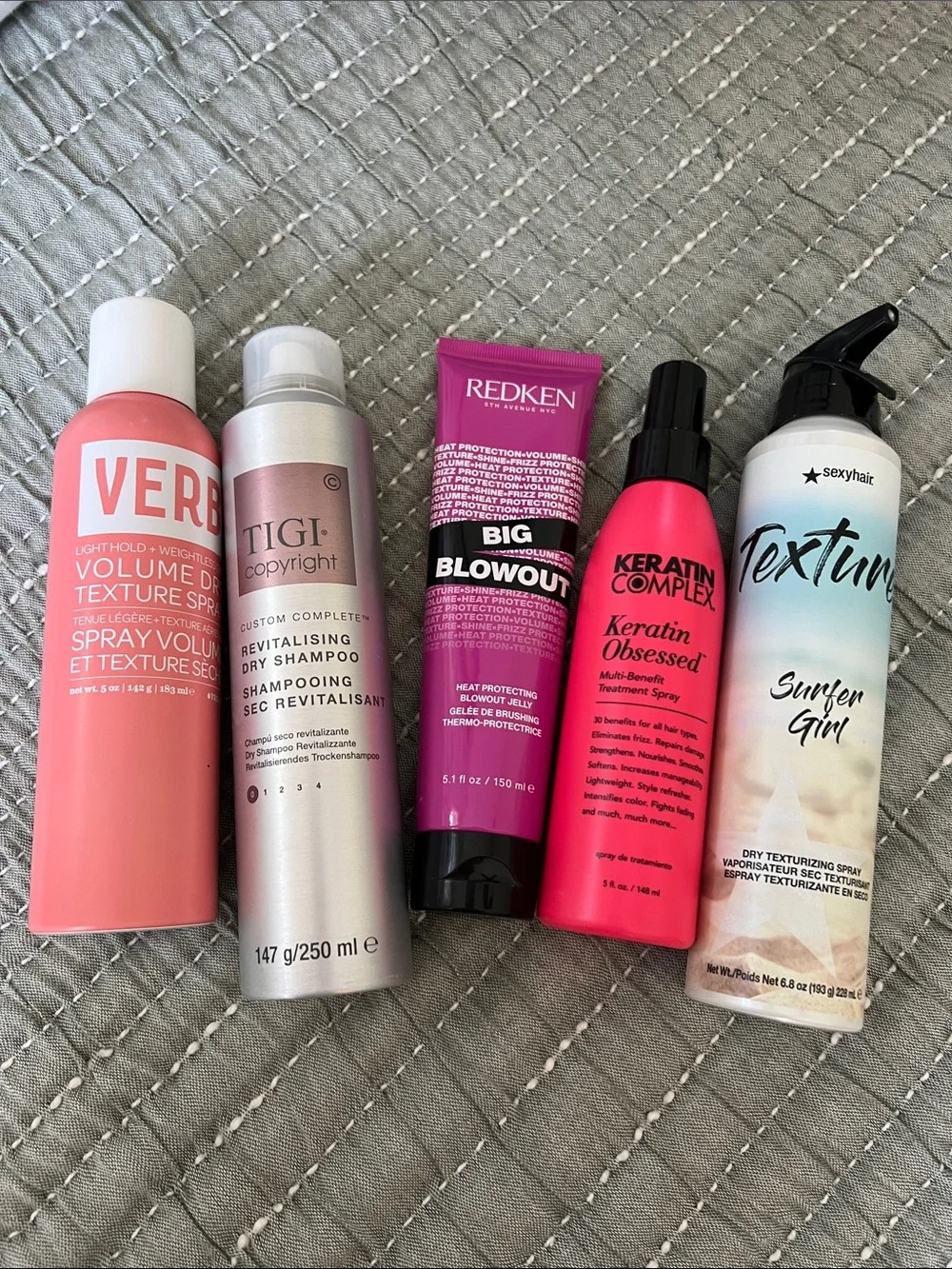 Hair products redoing verb Tigi
